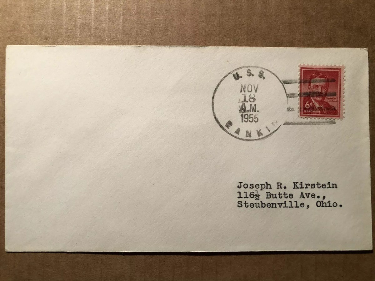 6 DIFFERENT U.S. NAVAL COVERS FROM 1954-1957 | eBay
