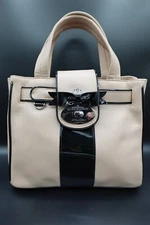 Brighton My Flat In London 2012 Ashby Handheld Satchel Leather/Vinyl Handbag