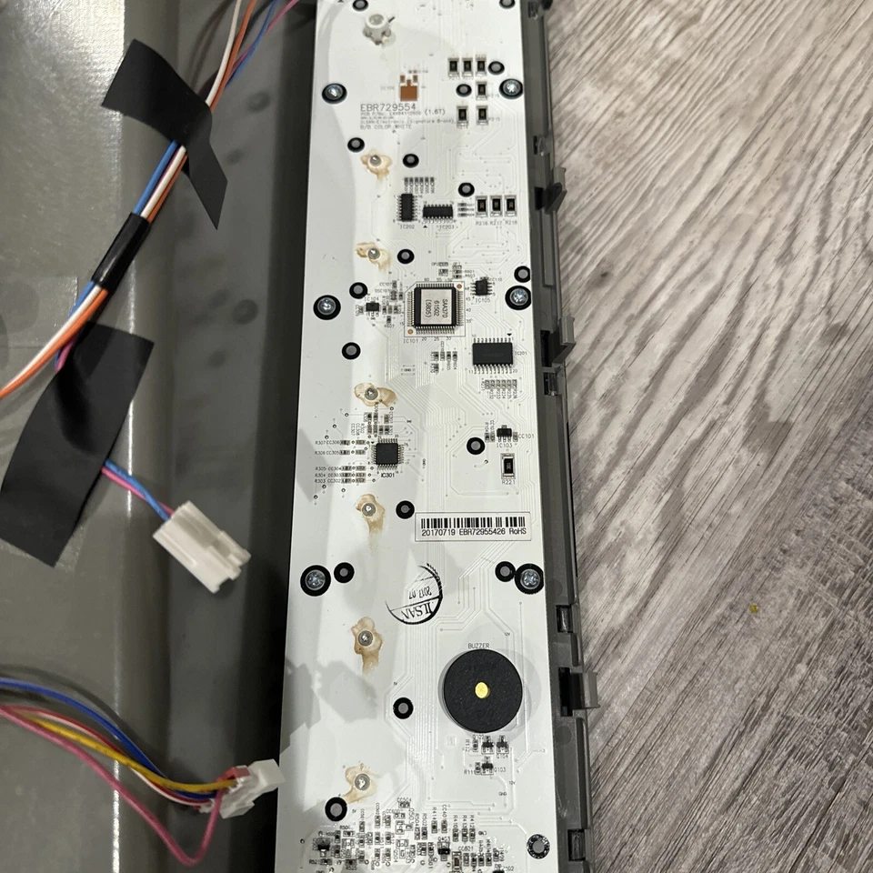 PANEL DISPENSADOR REFRIGERADOR LG PARTE# MCK665428 Negro ACERO INOXIDABLE #3025 Foto 2 de 4