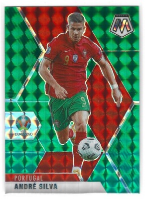 ANDRE SILVA 2021 MOSAIC UEFA EURO GREEN MOSAIC PORTUGAL D2