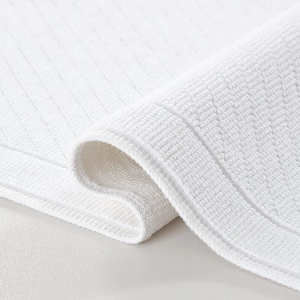 Alfombra de baño Host & Home (opciones de tamaño), algodón, antideslizante, texturizada, opciones de color Foto 2 de 4