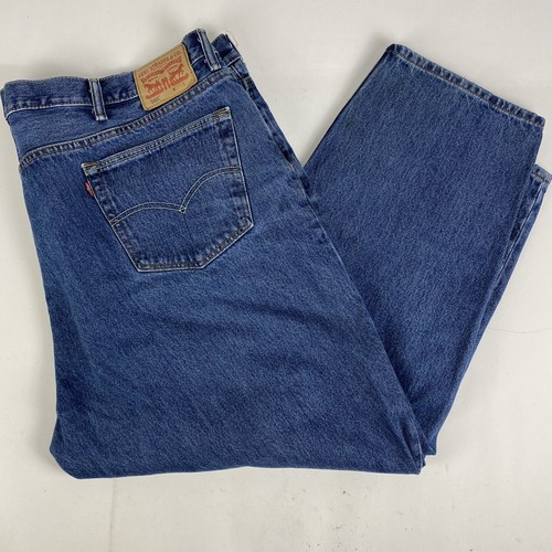 Levis 560 Tapered Dark Wash Blue Jeans 