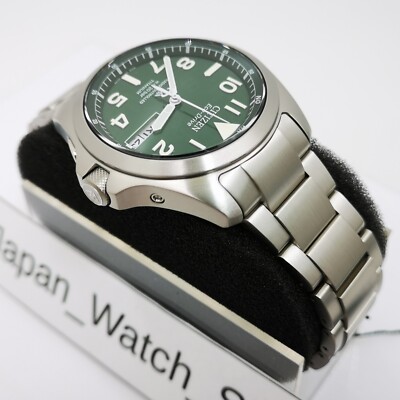 CITIZEN PROMASTER PMD56-2951 Green Eco Drive Titanium Men's Watch