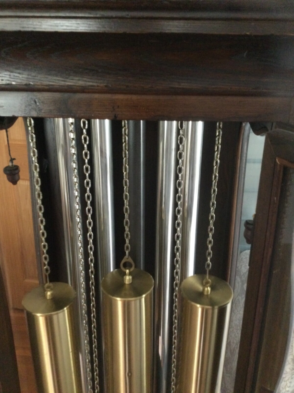 Colonial Mfg. Co. Tall Case Grandfather Clock Zeeland MI No.1390 German