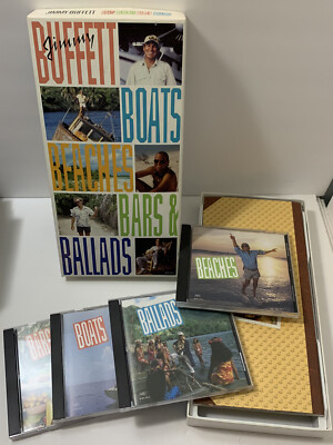Boats Beaches Bars & Ballads Box Set by Jimmy Buffett CD ...