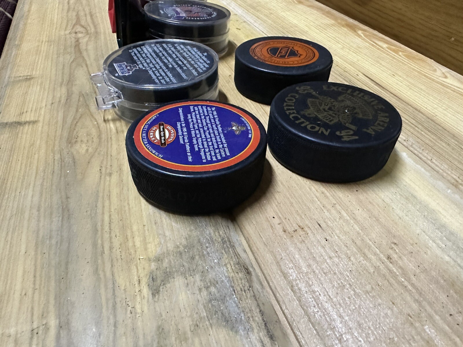 Six (6) Florida Panthers Collector Hockey Pucks eBay