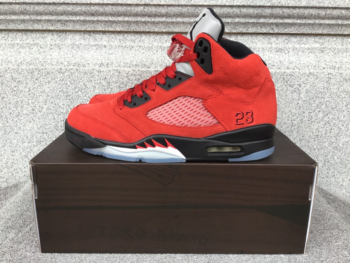 Size 9.5 - Jordan 5 Retro Mid Raging Bull for sale online | eBay