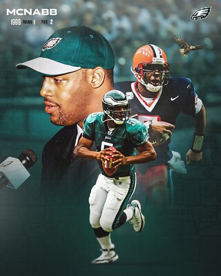 Donovan McNabb Player Collage Philadelphia Eagles 8x10 NFL Football Photo