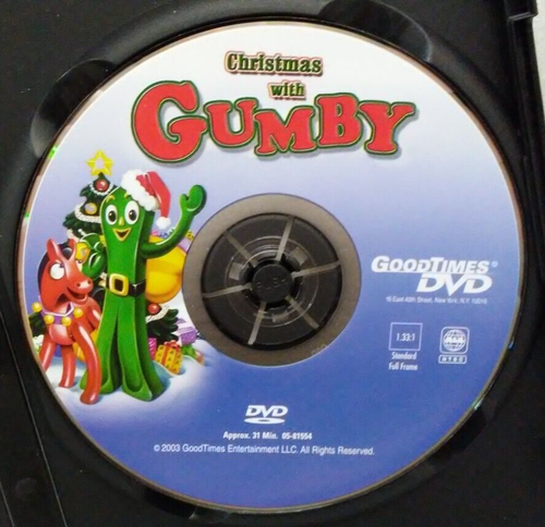 DVD Christmas with Gumby (DVD, 2003, Fullscreen, GoodTimes Entertainment) - Picture 7 of 7