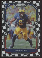 2020 Panini Prizm Checkerboard Prizm #369 Josh Uche RC (C01)