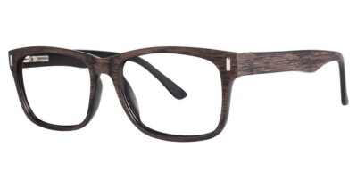 MODERN OPTICAL ELEMENT UNISEX TR90 EYEGLASSES 53-17-145 BROWN W/ SOFT CASE