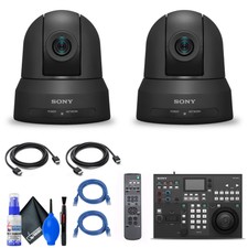 2x Sony Srg-x400 Ptz Camera + Rm-ip500/1 Remote Controller + Cables