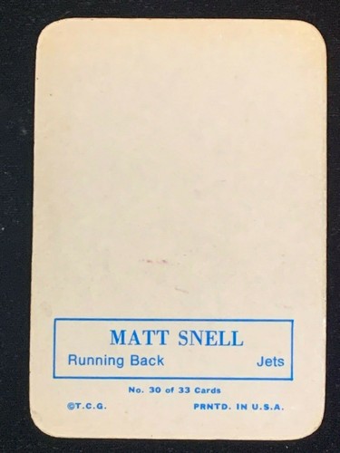 Insertos de fútbol americano brillantes Topps 1970 elige tu tarjeta - Imagen 47 de 56