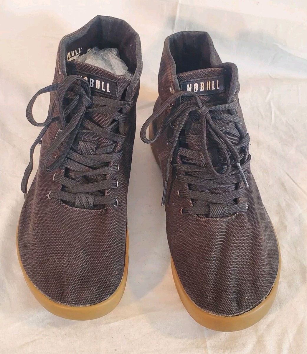 NOBULL Black Low-Profile Canvas Trainer M 8.5 W10 Nobull US M8.5/W10 Canvas Trainer Low Sneakers Black/Gum | eBay main image 2
