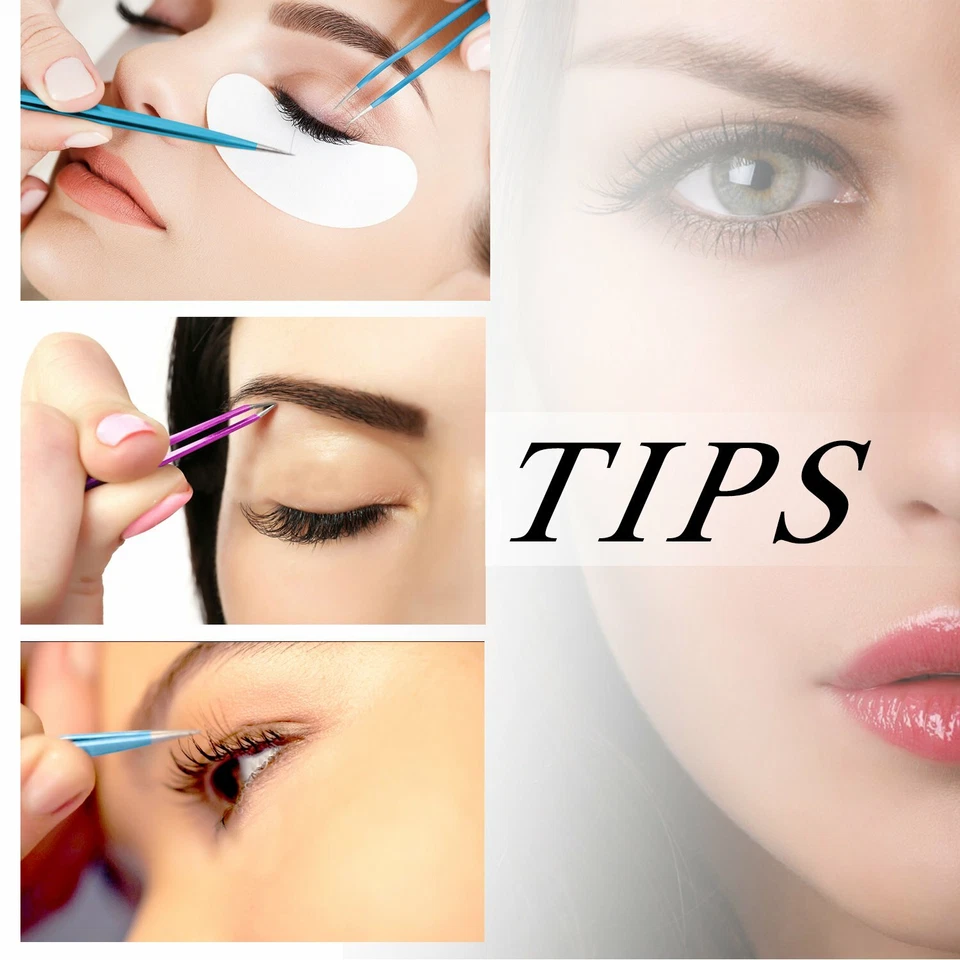 Ejiubas Stainless Steel Tweezer 4pcs Set - Image 2 of 4