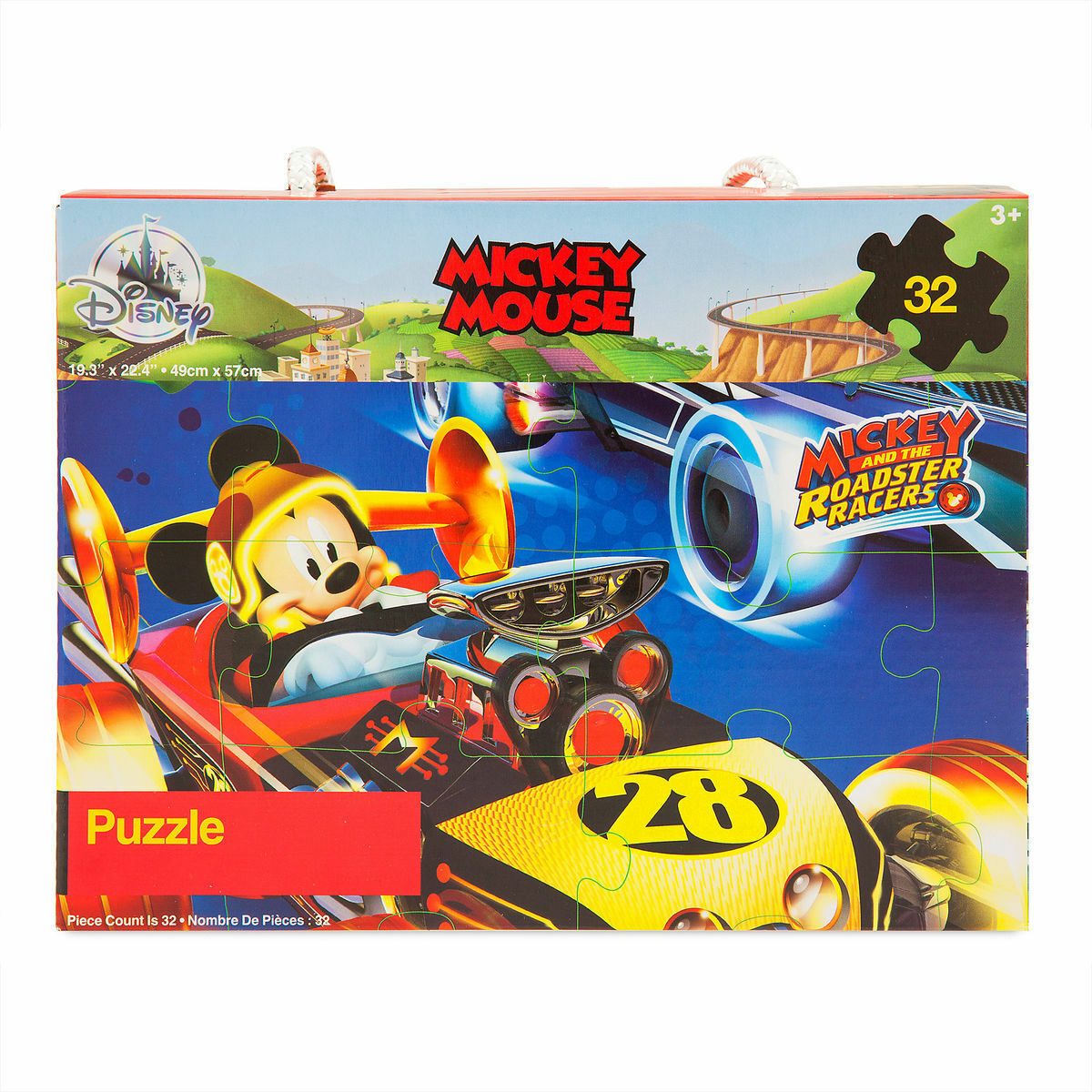 DISNEY STORE MICKEY MOUSE AND THE ROADSTER RACERS PUZZLE 32