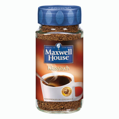 Maxwell House Klassisch Löslicher Kaffee Instantkaffee Instant Löskaffee 200g