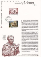 Document Philatélique 1er Jour : 25 2004 - Tableau Jean-Léon Gérôme Peintre