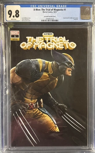 X-Men: The Trial of Magneto #1 (2021) CGC 9.8 NM/M - Raf Grassetti Variant