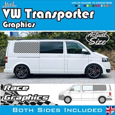 LWB VW Transporter Moto X Camper Motorhome Decals Stickers Van Graphics 332