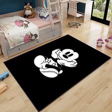 Mickey Mouse Rug, Kids Rug, Child Room Rug, Living Room Rug, Nursery Rug, Baby
