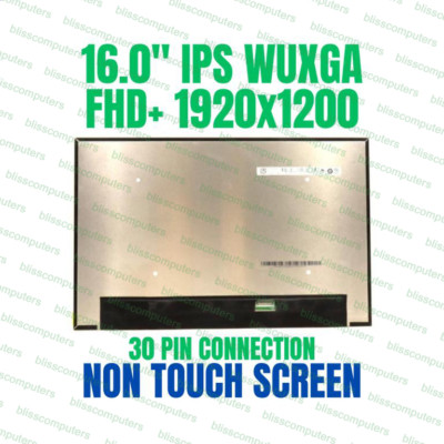 Lenovo FRU 5D10V82409 16.0'' WUXGA AG IPS Display Screen Panel matte P/N