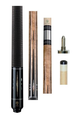  McDermott M29C w/ I2 12.75mm Shaft - Ebony & Abalone - Free 1x1 Hard Case