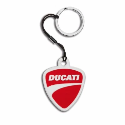 *NEW* ORIGINAL Ducati Shield Gummi Schlüsselanhänger 987703958