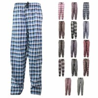 PACK OF 2,  PolyCotton Mens Pyjamas Night wear Bottoms Lounge Pants Trousers