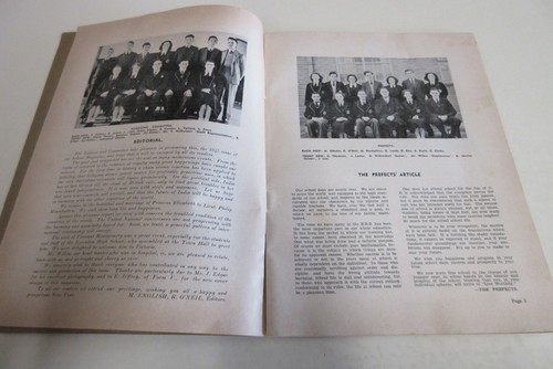 Essendon High School - Annual Magazine - Live Worthily Motto - 40 Pages - 1947 - Picture 4 of 18