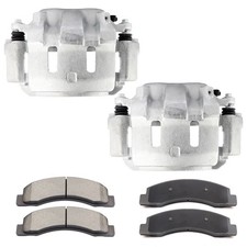 Front Brake Calipers Brake Pads Set 6Pcs New ...