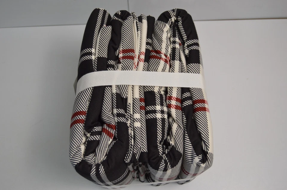 Williams Sonoma Highland Juego de Sábanas de Franela Estampada King Nuevo con Etiquetas Navidad Foto 4 de 4