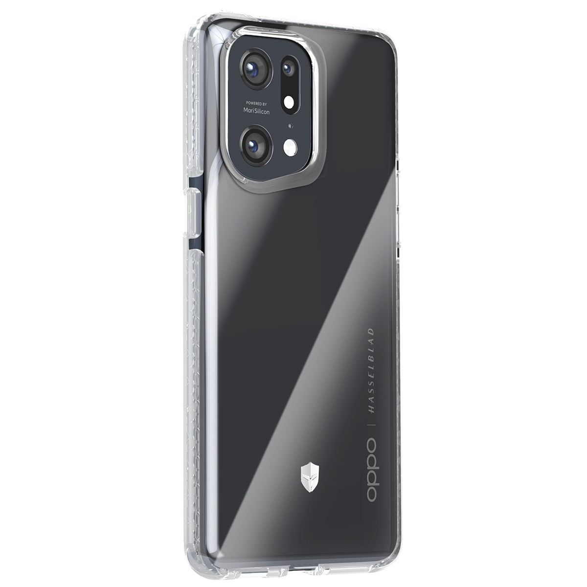 Coque Oppo Find X5 Force Case LIFE antichoc transparente