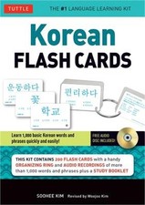 Korean Flash Cards Kit: Learn 1,000 Basic Korean Words and Phrases Quickly and E