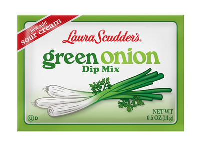 Laura Scudder's Green Onion Dip Mix Seasoning Powder Sauce (12 PACK)