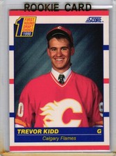 1990-91 Score Canadian #438 Trevor Kidd