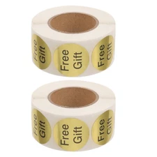 1000 Pcs Free Gift Stickers Small Business for Customer Appreciation Labels