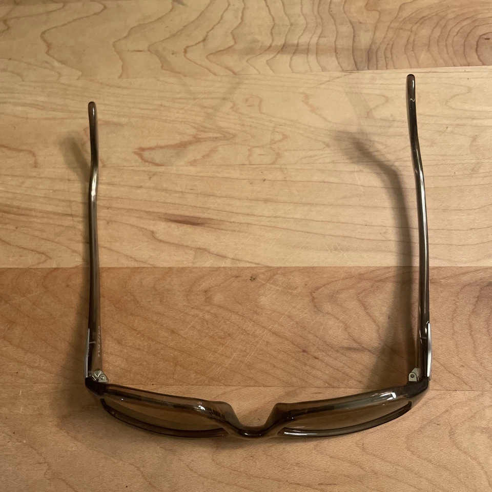 Gafas de sol Spy Optic marco marrón transparente lentes marrones hechas en Italia Foto 3 de 4