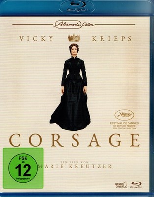 CORSAGE 2022 Blu-ray Marie Kreutzer Vicky Krieps Manuel Rubey NEUWARE!