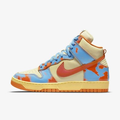 [NEW] Men's Nike Dunk Hi 1985 SP Shoes Orange DD9404-800