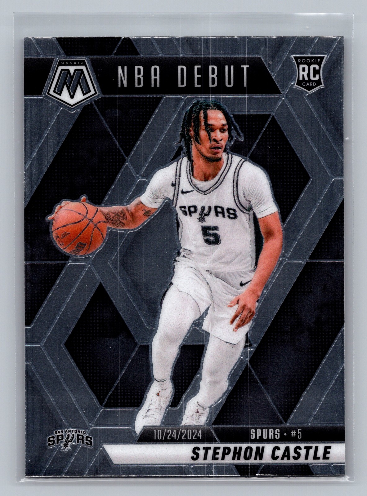 2024-25 Panini Mosaic - Base Mosaic #267 Stephon Castle