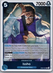 Issho EB04-022 The Azure Sea's Seven Rare Foil One Piece TCG