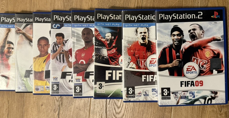 14 X PS2 Game Bundle Sony PlayStation 2 PS2 with Manuals FiFa/Pro Evo - Image 3 of 4