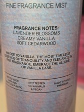 Bath  Body Works Vanilla Ease Fine Fragrance Mist Lavender Vanilla 8 fl oz