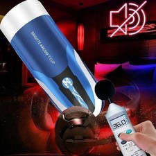 Mamada Masajeador Masturbador Masculino Vagina Coño Taza Juguete Ejercitador de Resistencia