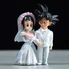 Dragon Ball Goku & Chichi Wedding Figure 9cm ...