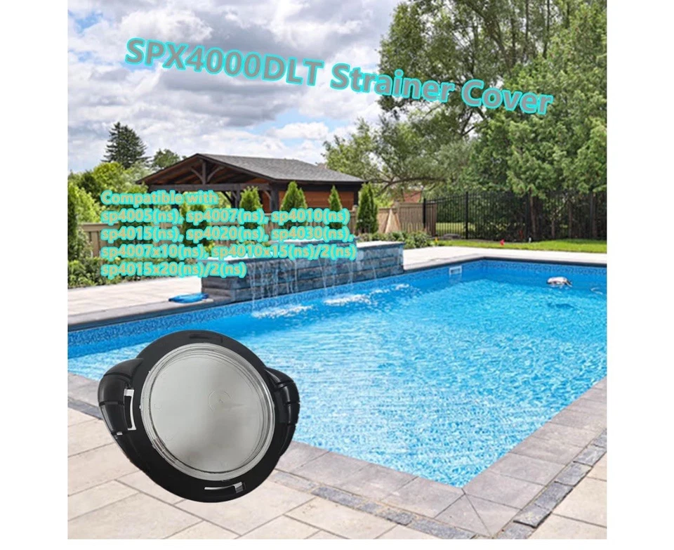 Repuesto de cubierta de colador SPX4000DLT para tapa de bomba de piscina Hayward Northstar Foto 2 de 4