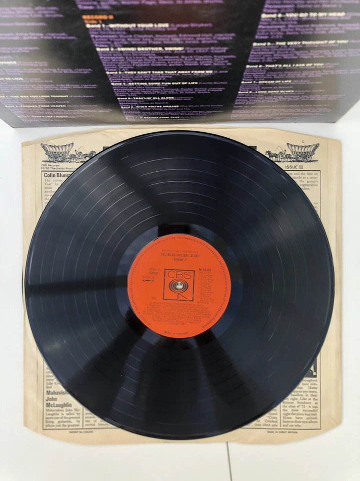 Billie Holiday THE BILLIE HOLIDAY STORY VOL 1 CBS M 65419 DOUBLE VINYL LP EX VG+ - Image 4 of 4