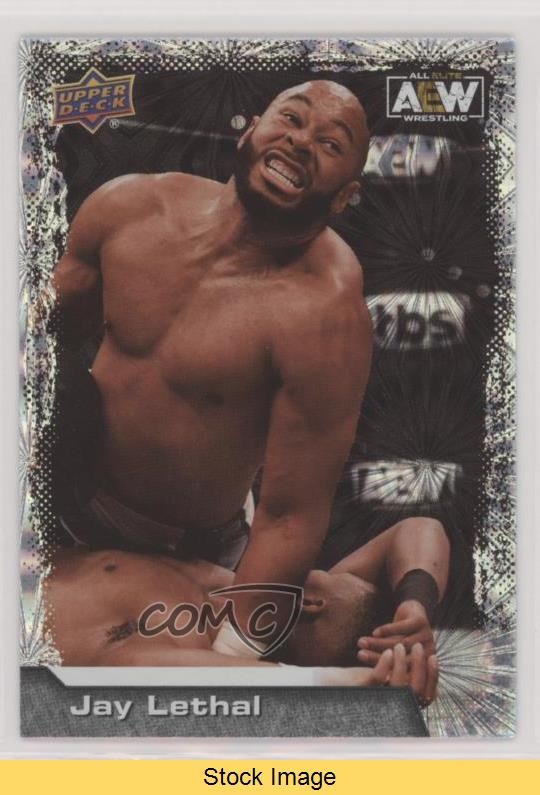 2022 Upper Deck AEW All Elite Wrestling Pyro Jay Lethal #32 Rookie RC READ d9r