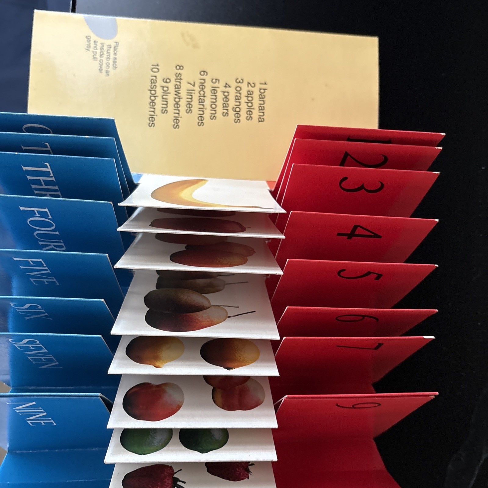 COUNT ONE TO TEN Designed By Robin Page 1986 For WJ FANTASY